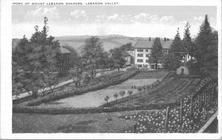 SA1717 - View of buildings and of Lebanon Valley. Identified on the front.